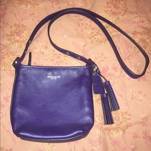 Coach small Legacy Messenger - Marine/Violet